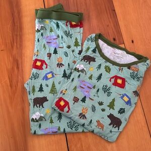 COPY - Little sleepies camping pjs 12/14